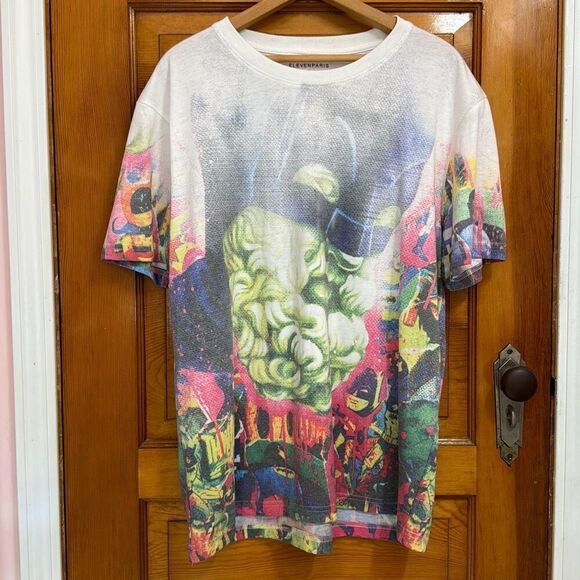 Eleven Paris Colorful Tee T-Shirt Men’s US XXL - Picture 1 of 6